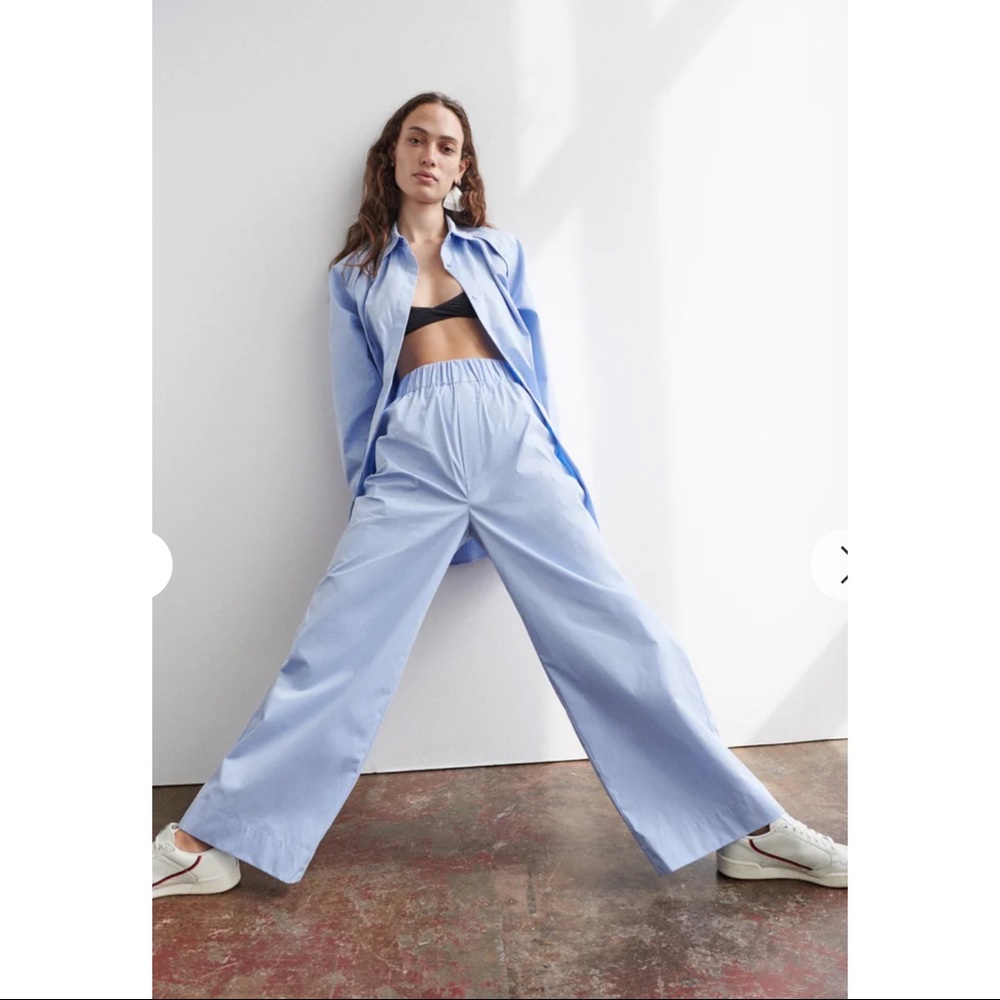 SIR ILKIN WIDE LEG PANT & SHIRT SET NWT